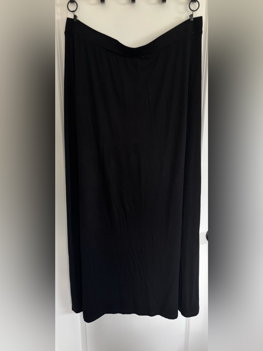 Jones NY maxi skirt floor length stretch waist lightweight